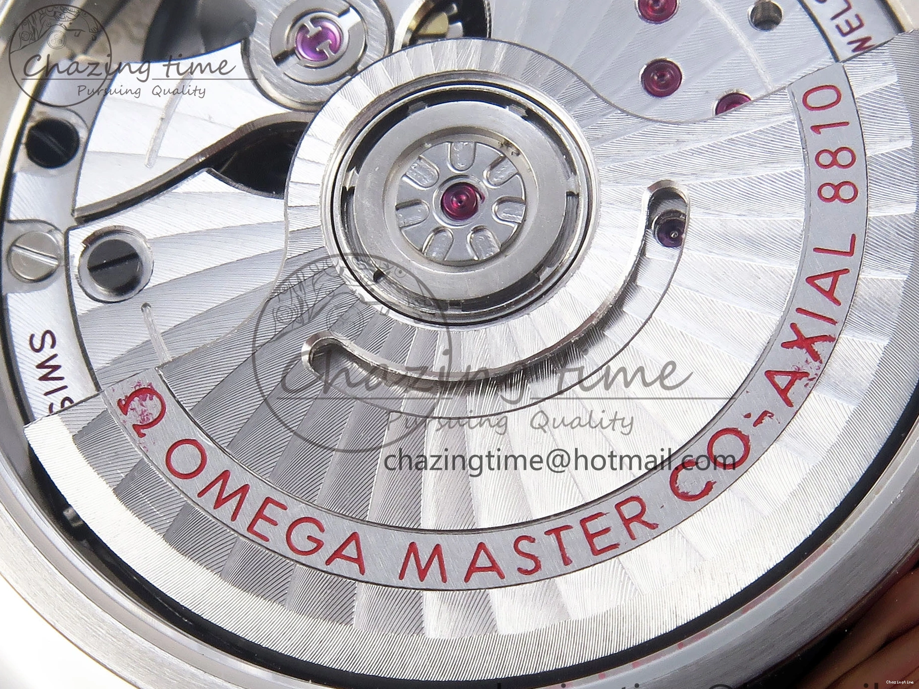 0421 AllSeason De Ville Power Reserve SS MKF 1:1 Best Edition Pink Dial on Black Leather Strap 7738